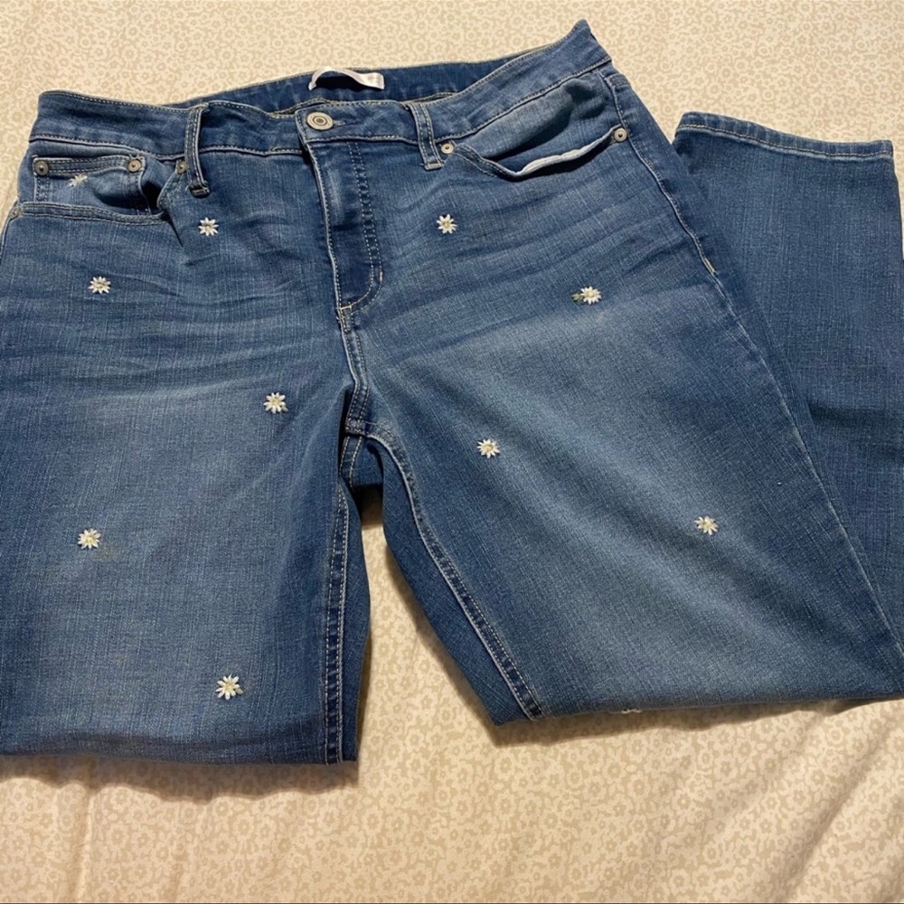 LC by Lauren Conrad daisy jeans